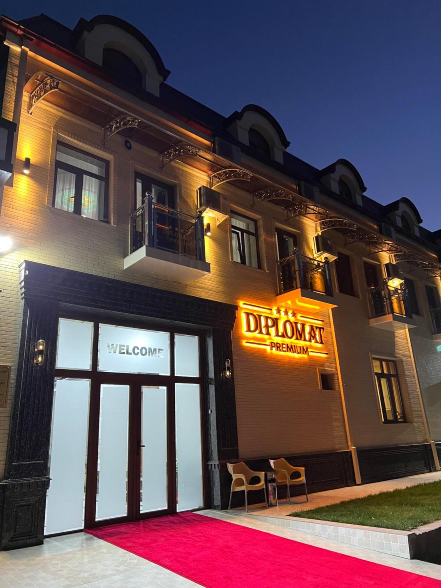 撒马尔罕 Diplomat Premium酒店 外观 照片